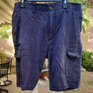 Men's Size 38 Cargo Shorts in Navy Blue By Wearfirst